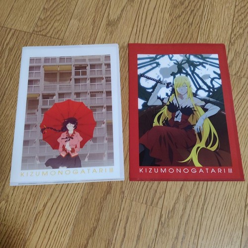 Kizumonogatari clear file set - kizumonogatari,