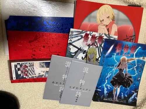 Kizumonogatari movie pamphlets - movie,